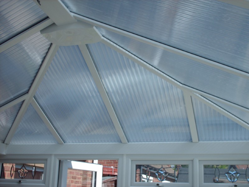 View Of Conservatory Roof From Inside